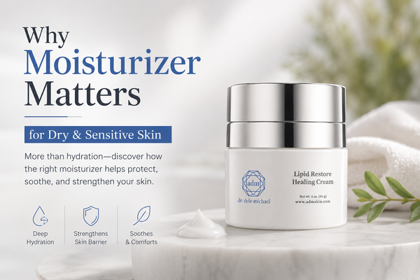Why Moisturizer Matters for Dry & Sensitive Skin | ADM Skin