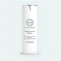 daily scar care spf 45 bottle