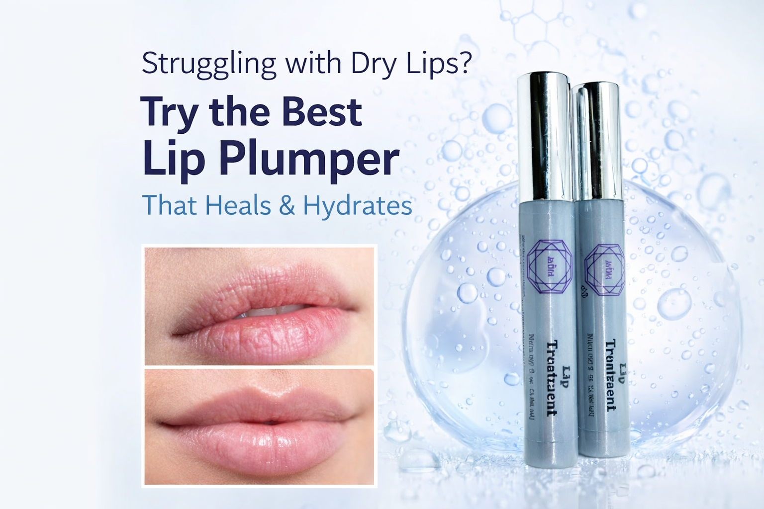 Struggling with Dry Lips? Try the Best Lip Plumper That Heals & Hydrates