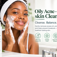 Excess Oil and Frequent Breakouts? Try the Right Oily Acne-Prone Skin Cleanser