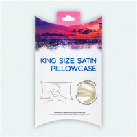 KING SIZE SATIN PILLOWCASE box