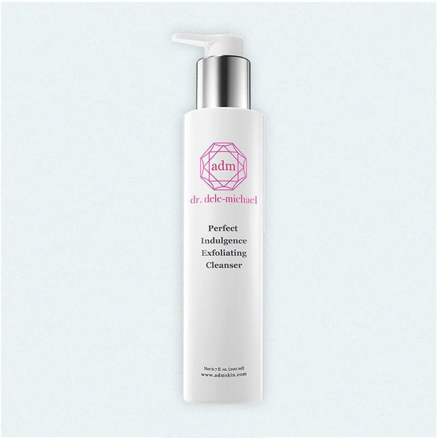 PERFECT INDULGENCE EXFOLIATING CLEANSER bottle